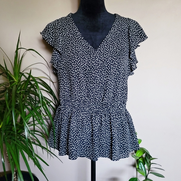 New Banana Republic polka dot shirt - Picture 2 of 5